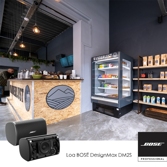 Loa treo tường quán cafe BOSE DesignMax DM2S