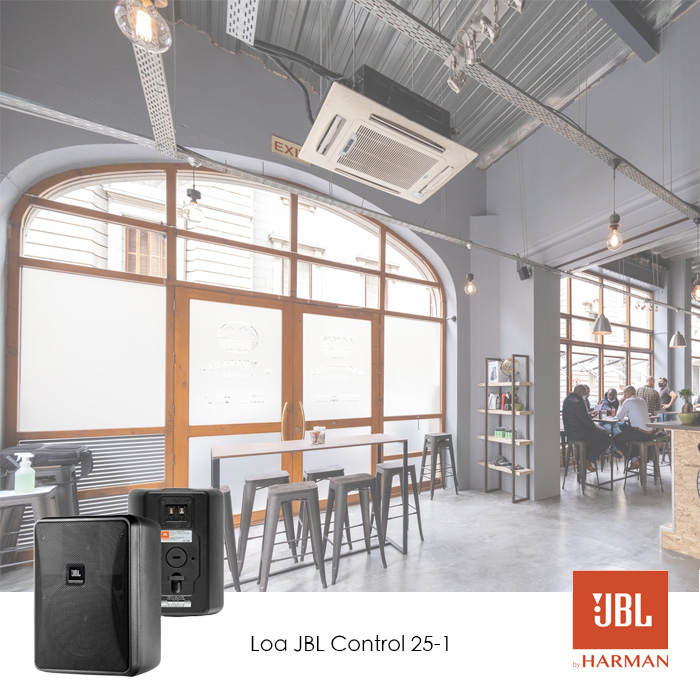 Loa JBL Control 25-1 nghe nhạc quán cafe