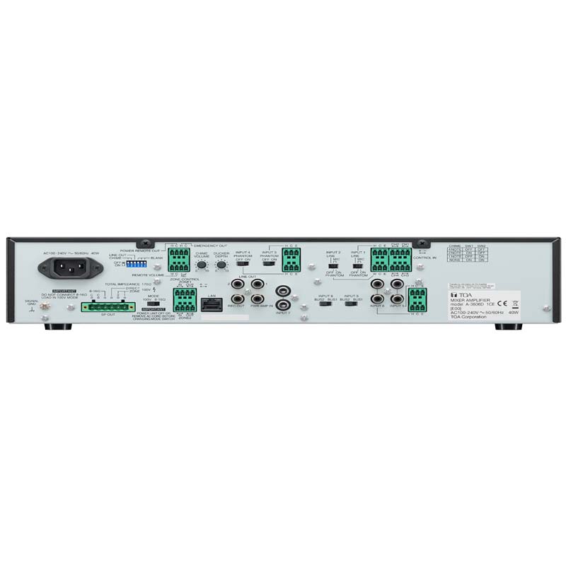 A-3624D Tăng âm liền Mixer 2 kênh, FBS, EQ 240W