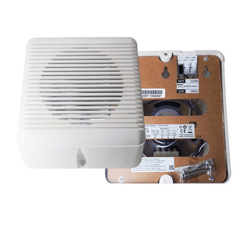 BS-633A loa hộp treo tường TOA công suất 6W