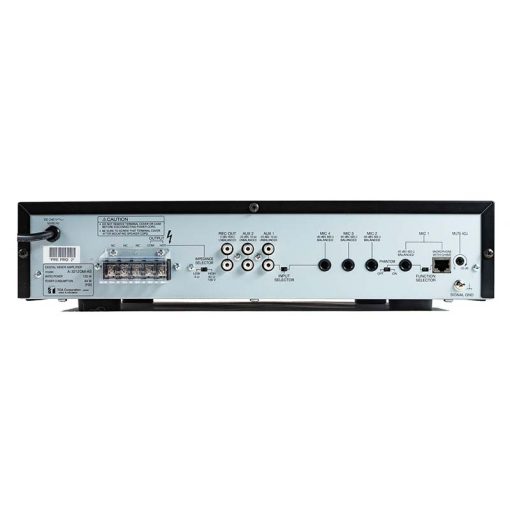 TOA A-3224DM-AS mặt sau của amply TOA