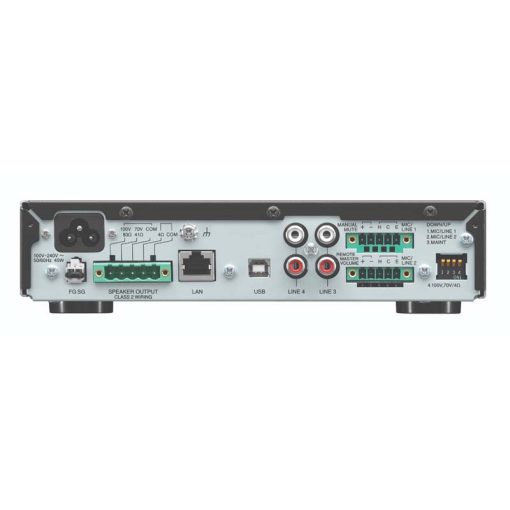 TOA A-5006 mặt sau amply 60W