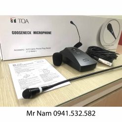 Micro cổ ngỗng để bàn cần dài TOA EM-381-AS