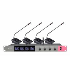 Micro cổ ngỗng hội nghị không dây 4 mic Shupu SKM-2400