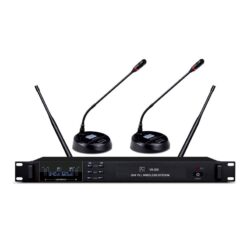 Micro không dây cổ ngỗng 2 mic AV VXR220D