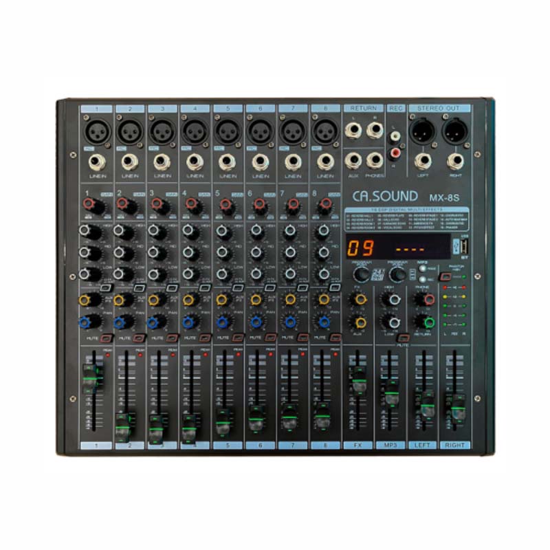 Bộ trộn âm thanh CA Sound MX-8S